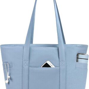 Women Tote Bag Cotton Large Capacity Water-Resistant Multi-Pocket Travel